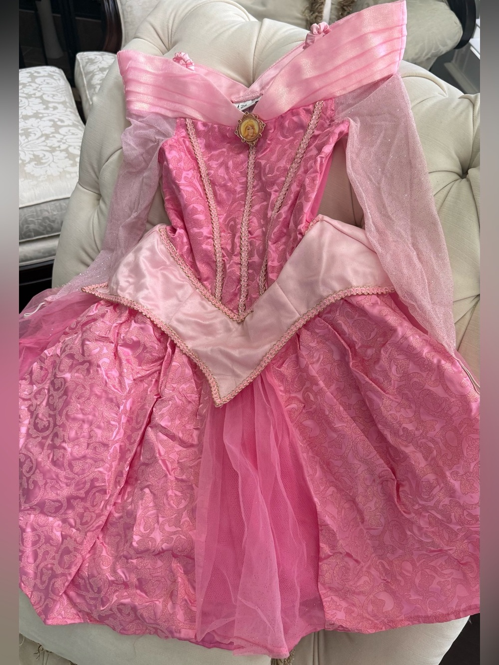 Disney Princess Aurora Pink Princess Ball Gown Costume - Classic Fairy Tale